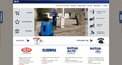 Desktop Screenshot of cistici-stroje.cz